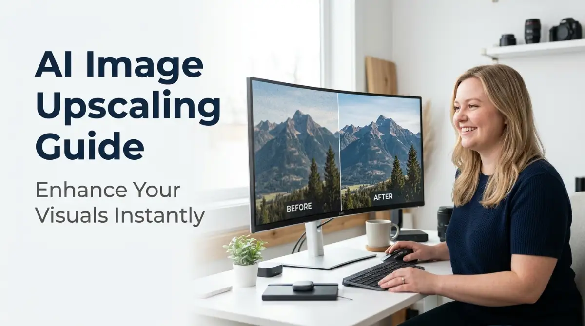 Upscale Low Resolution Images Without Losing Quality Using AI