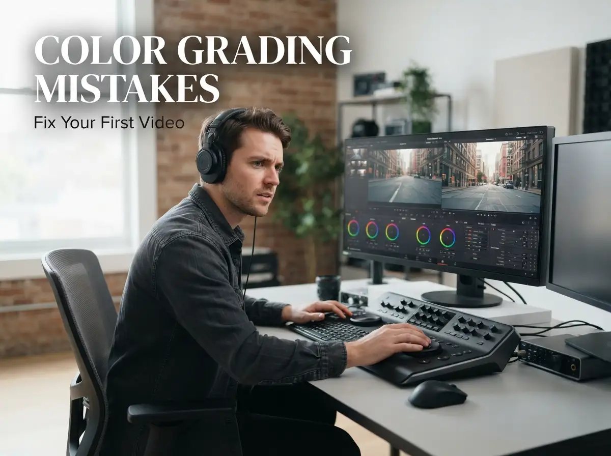 Common Mistakes to Avoid When Color Grading Your First Video Project
